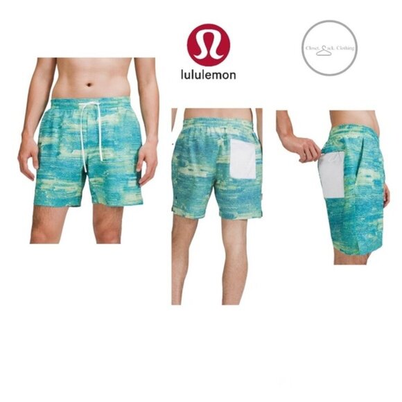 Lululemon Channel Cross Swim Short *7" Size Small - Picture 1 of 8